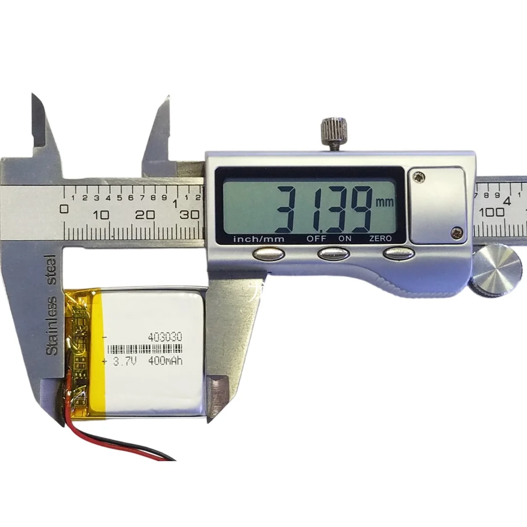 403030 Lithium Battery Compatible 043030 423030 453030 For Dash Cam Radar Detector Card Speaker