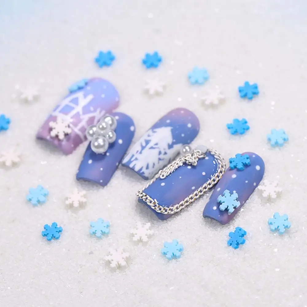 Temperamento coreano 3D copos de nieve escamas DIY decoración de uñas copos de nieve lentejuelas accesorios de manicura joyería artística de uñas