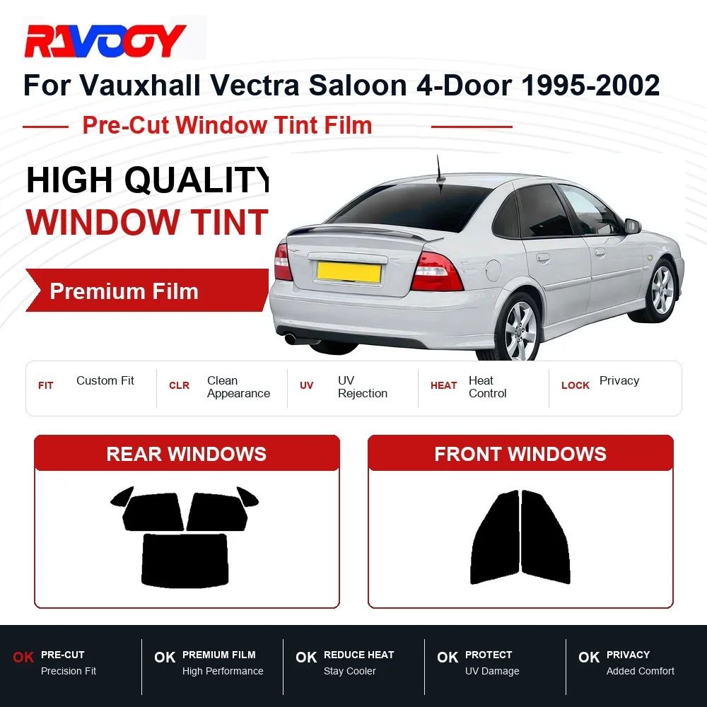 premium-pre-cut-window-tint-for-vauxhall-vectra-saloon-4-door-1995-2002-front-rear-windows-uv-heat-rejection-privacy-film