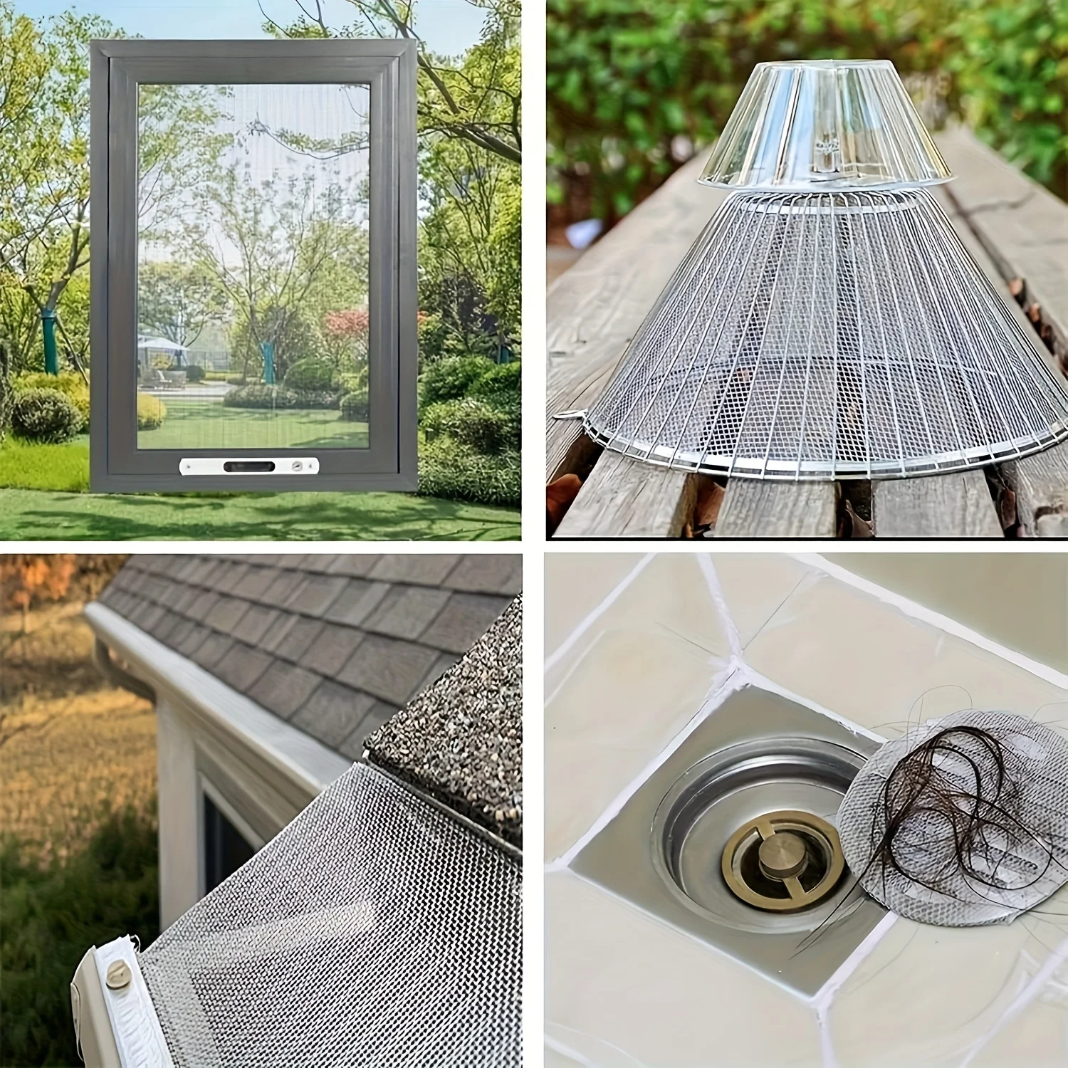 1 Rolle aus 304 Edelstahl-Feinmaschendraht, 1 mm dick, 80 cm x 200 cm (31,5' x 78,74') - Rostbeständiges Metallnetz für den Garten – Detail 5