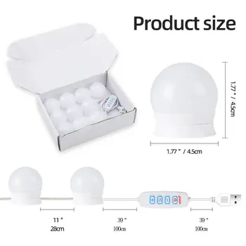 6 best sales oświetlenie lustra toaletkowego - №3