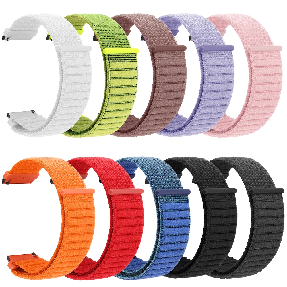 Nylon Loop Strap for Huawei Watch 6 6Pro/GT7 GT7 Pro 46mm Quick Adjustable Watch Band 20mm 22mm for GT 6 5 4 3 SE 2 46 42mm Belt