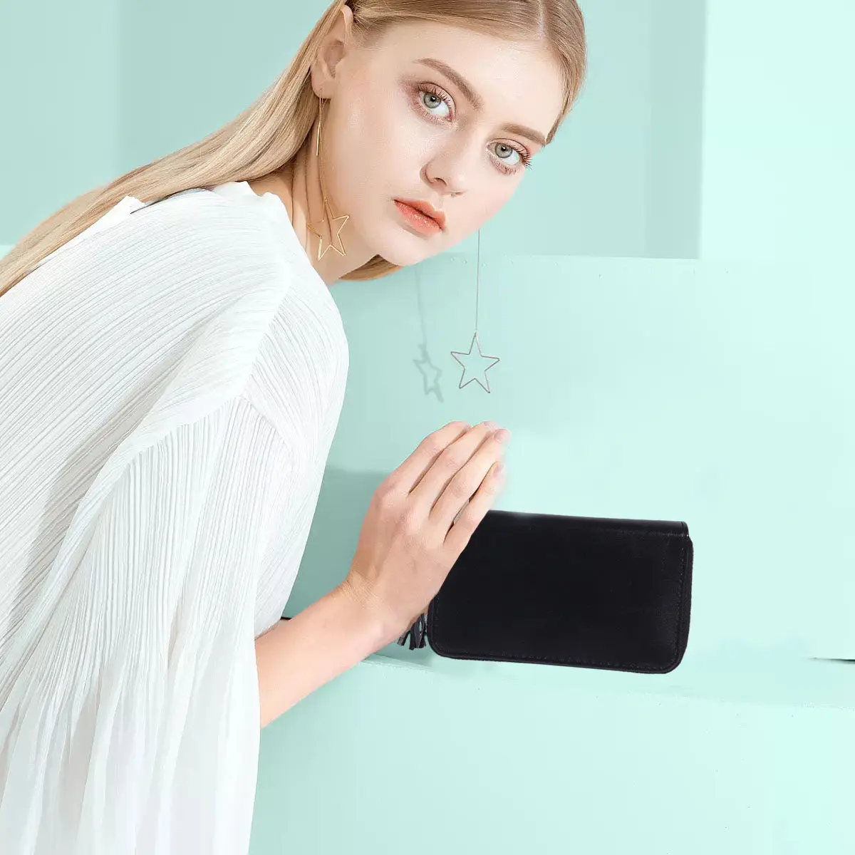 

Stamping Plates Bag Premium Zipper Pouch For Storage Organizer Case Cards Bag Pouch For Nail Art Stampers Nail Art Plates