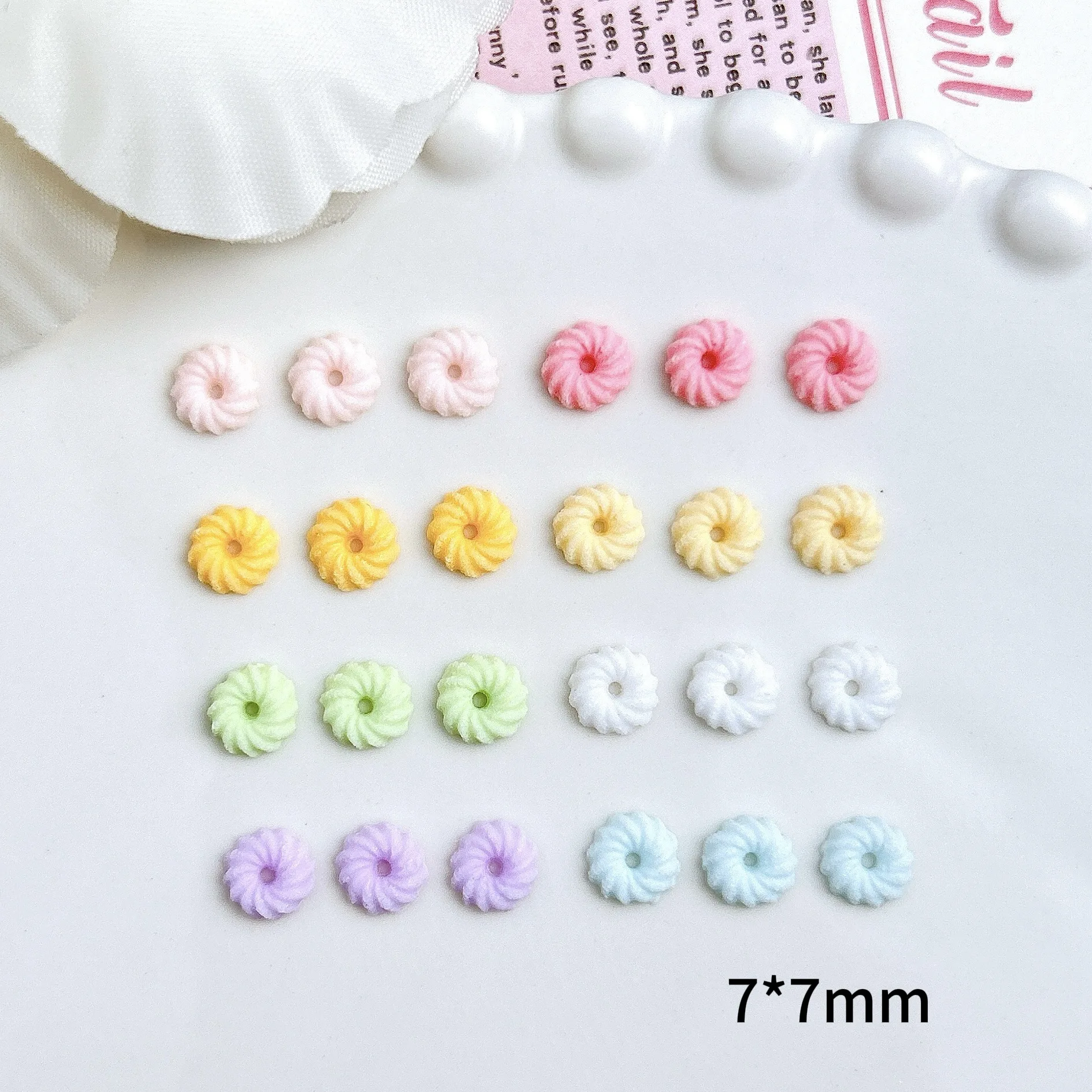 Разноцветные плоские подвески – обзор и цена Resin Art Earrings Material