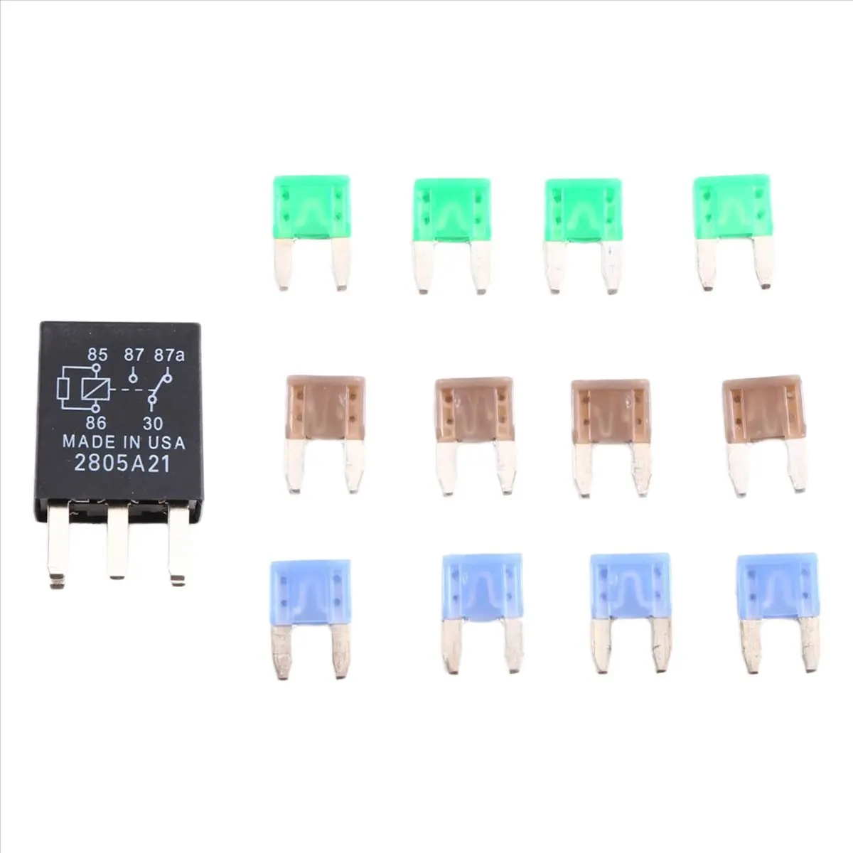 Super Sale For BRP Seadoo Jetski Fuse Box, Fuse, Power Relay Green: 30Ah Brown: 5Ah Blue: 15Ah
