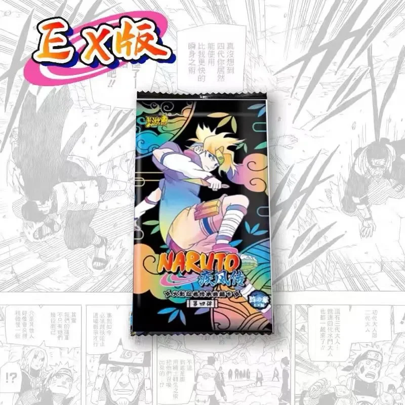 NARUTO EX4  Card Collection Rare Cards SE Anime Peripherals Characters Namikaze Minato Paper Hobby Children\'s Gifts Toys