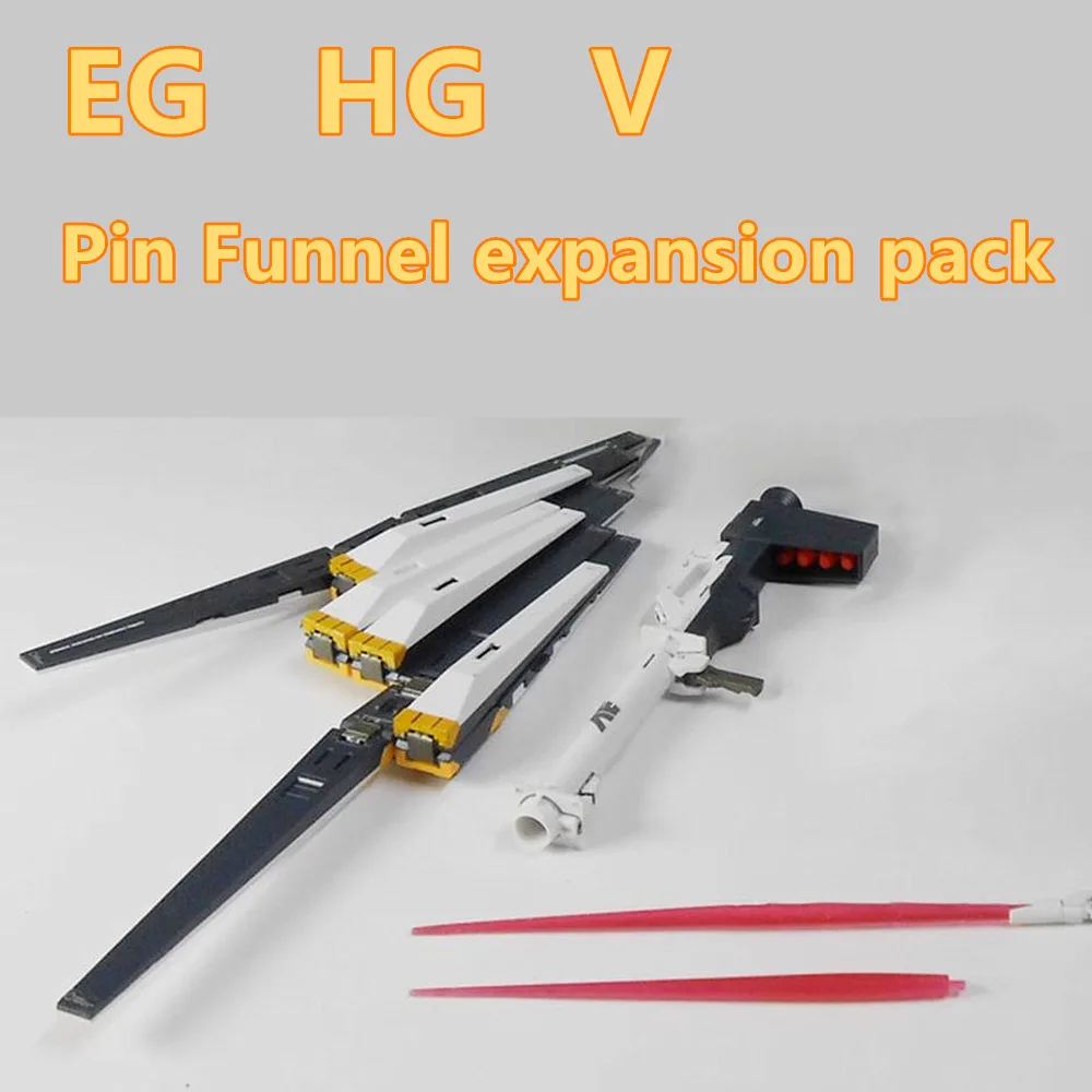 Fin Funnel Bazooka expansion set for 1/144 HG EG RX-93 v model D055