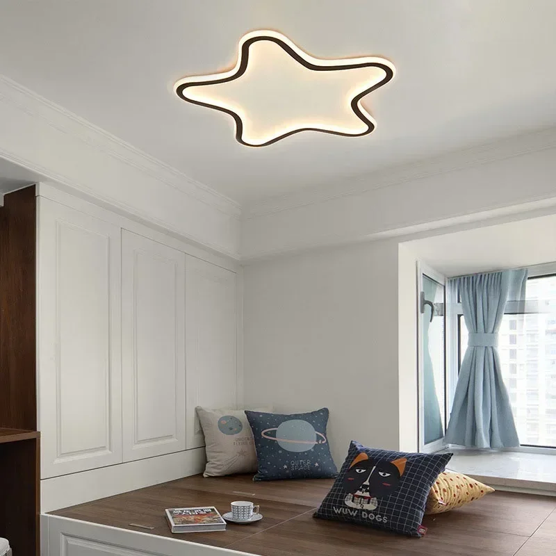 Moderne LED-plafondlamp voor slaapkamer, woonkamer, eetkamer, kinderkamer, plafondkroonluchter, binnenglans, huisdecoratie, lichtpunt