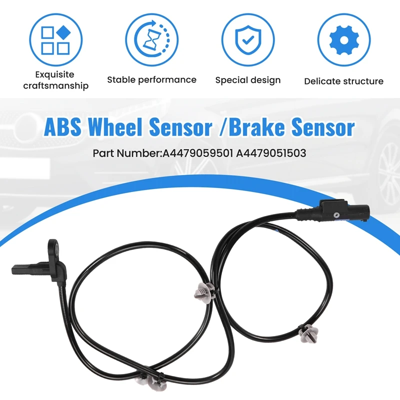 A4479059501 A4479051503 Right Rear ABS Wheel Sensor Brake Sensor For Mercedes Benz V220d W447