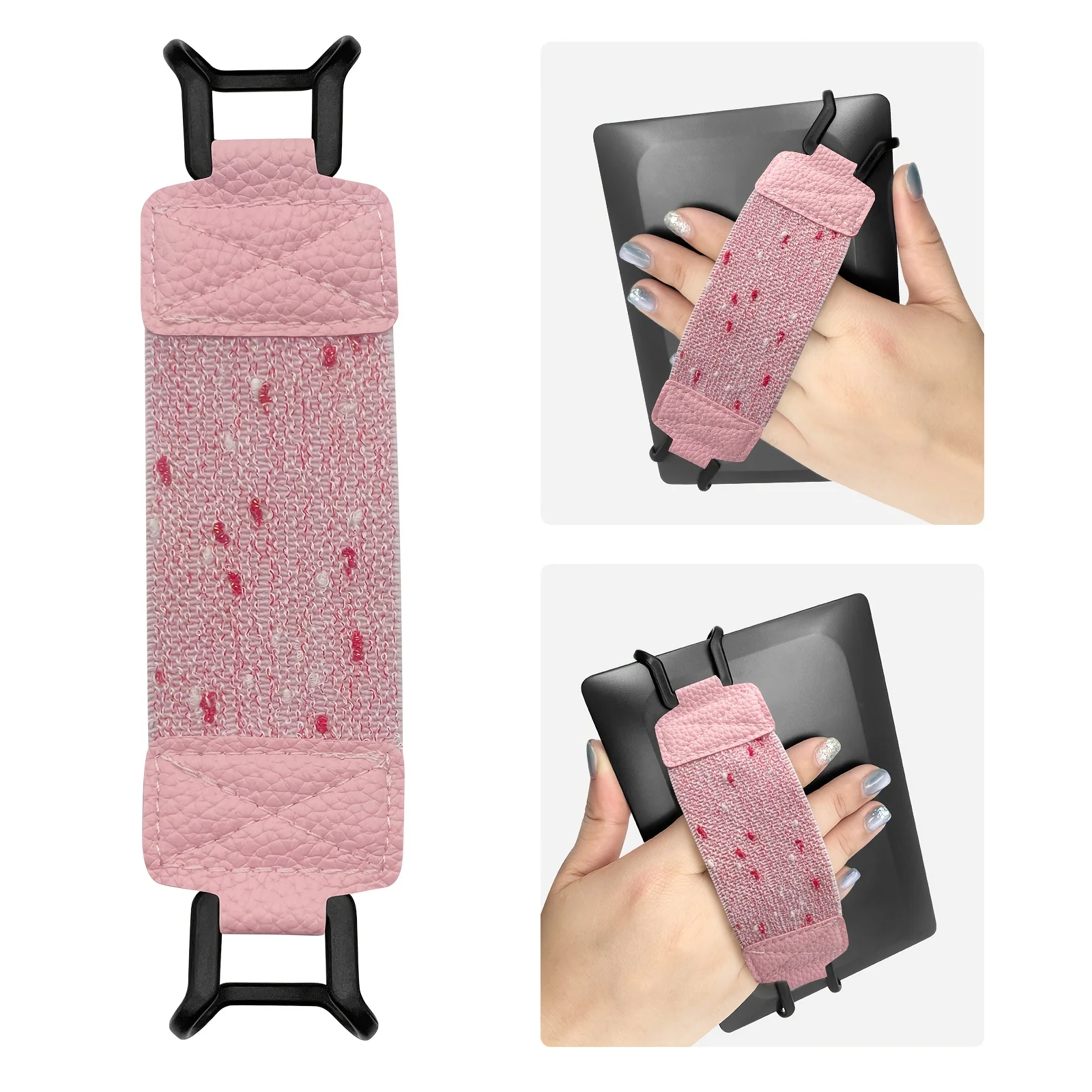 1pc Tablet Hand Strap, Secure - Tablet Accessories For Reading 评论和价格