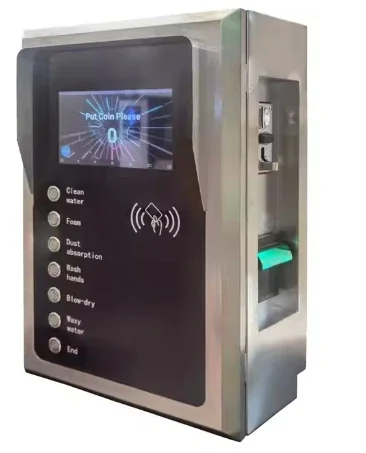 200 Bar Coin,Banknote & Card Operated Self-Service Car Washing Washer Machine Equipment Station