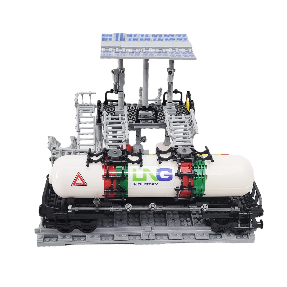 

Natural Gas Laboratory Model Building Blocks Set, Advanced High-Difficulty Architecture Construction Toy, Durable ABS Material