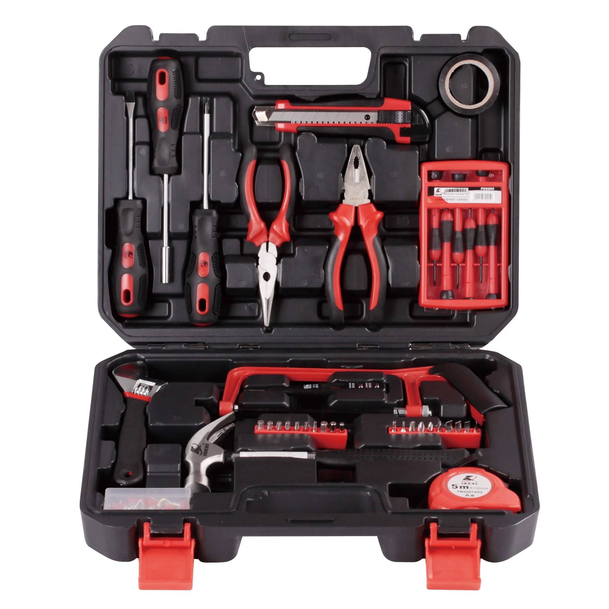 

New H14001A 118pcs Home Kit Tools Set With Plier Wrench Tape Measure