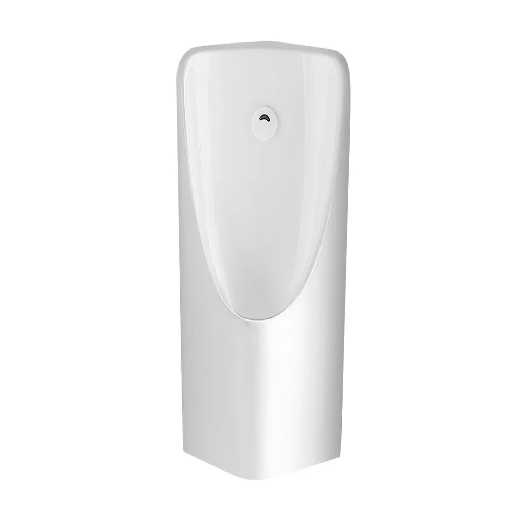 Triangular type integrated wall-mounted induction urinal for home small household type urinal, ceramic men's urinal bucket