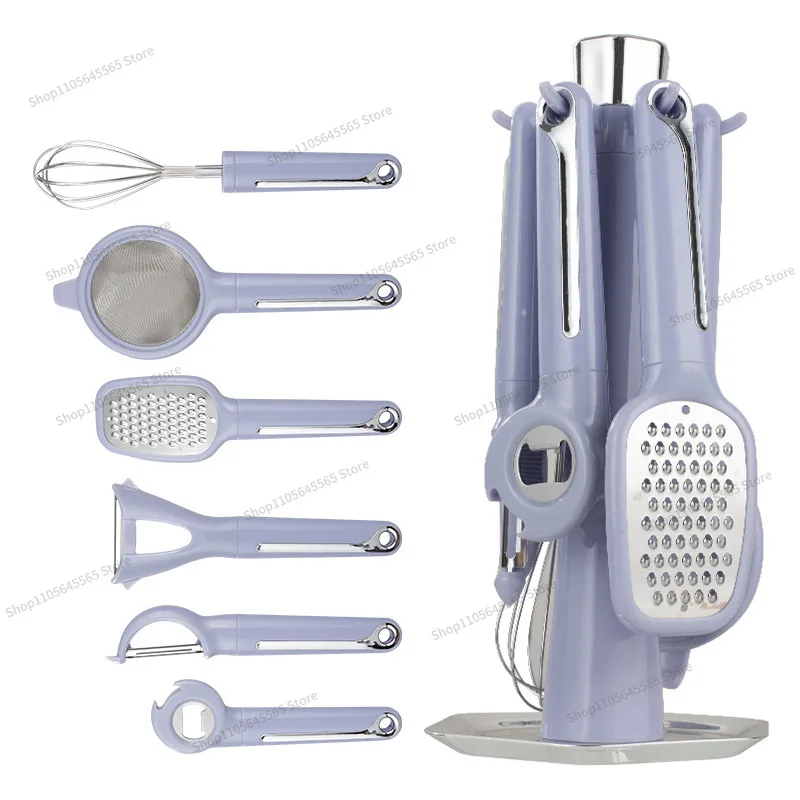 For Kitchen Helper Set, Household Multifunctional Small Tool Storage Rack