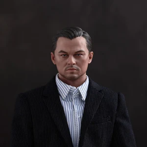 Sammeln Sie Leonardo DiCaprio Skulpturenmodell, schöner junger Männersoldat für 12 10 Hauptumsatz Leonardo DiCaprio Puppe - №8