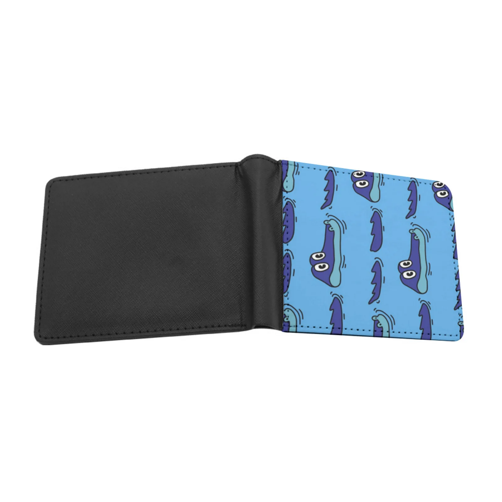 King Gizzard Gator Swimming All Proceeds To Charity Personalized Men's Leather Wallet Card Money Bag Pu Leather Wallet King