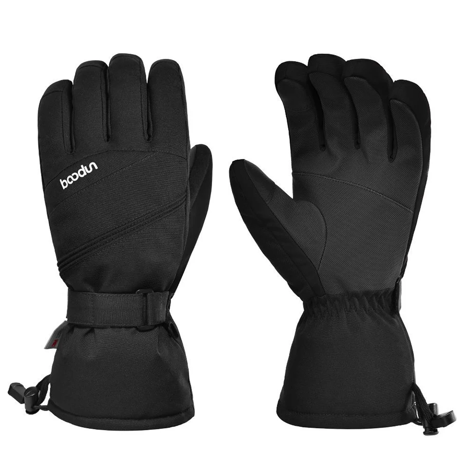 Boodun Professional Ski Gloves Touch Screen Fleece Winter Warm Snowboard Gloves Waterproof Motorcycle Thermal Snow gloves