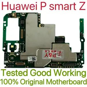 Bilashmart Global Version Original Unlocked Motherboard Huawei P smart Z Tested Circuit Plate Main Logic Board Huawei P smart Z