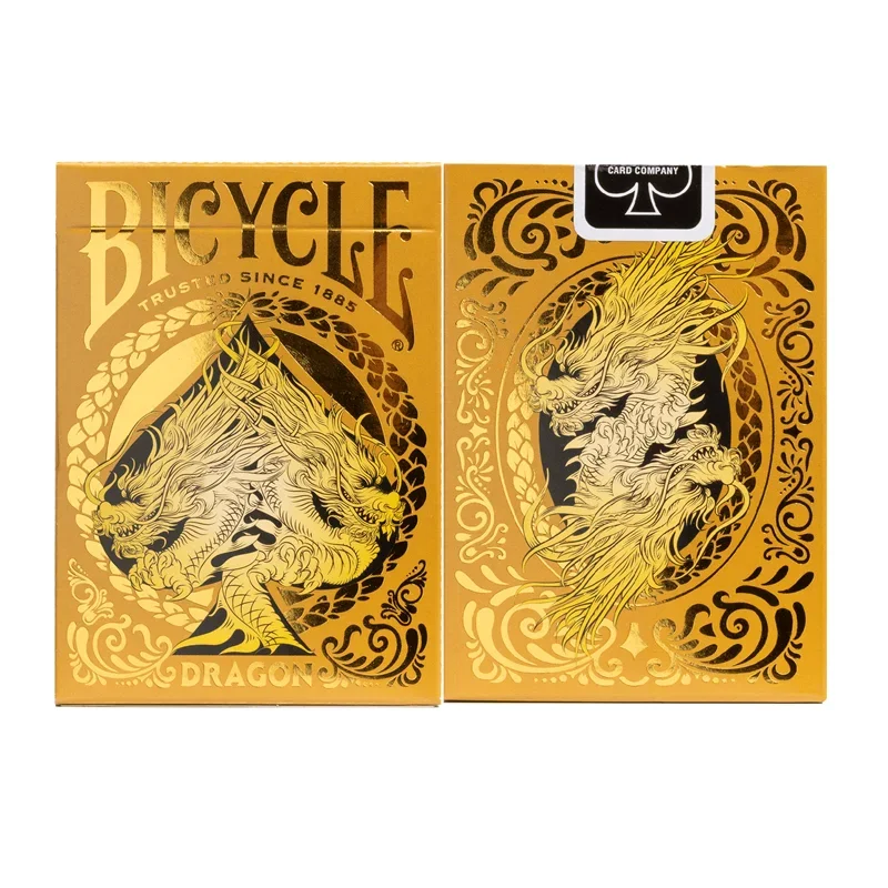 Bicycle Gold Dragon Playing Cards Deck Collection Poker Card Games Magic Tricks for Magician