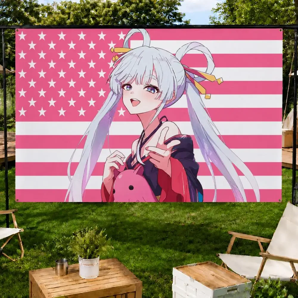 Fantasy Anime C-Cosmic Princess Flags Fan support, home, dormitory, wall decoration, outdoor camping, party banners, gifts