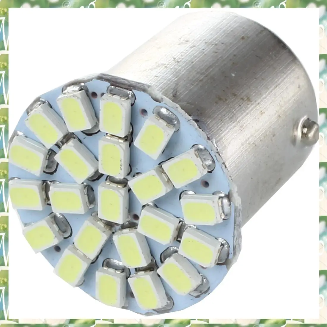 FIZP 2 X Car White 1156 BA15S P21W 22 LED Bulbs Parking Light Interior Light