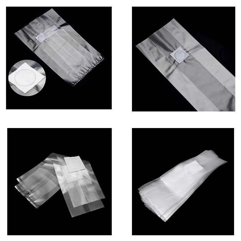 10/20pcs Mushroom Spawn Grow Bag Substrate High Temp Pre Sealable Garden Supplies for Fungus Planting Ventilate Bags Garden gallery 2