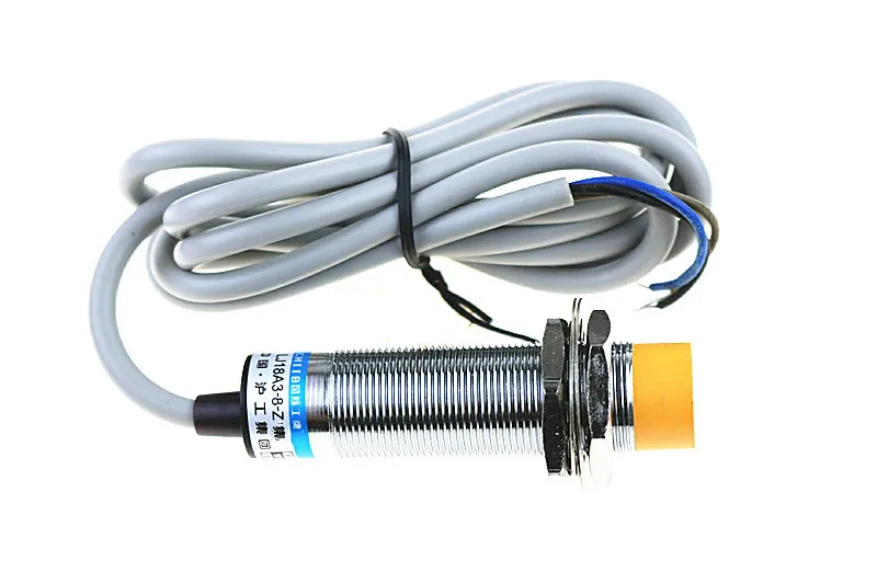 LJ18A3-8-Z/CY M18 Three Wire DC PNP NO+NC 8mm distance measuring Inductive proximity switch sensor