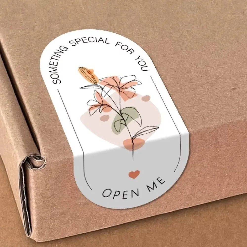 

100 шт./упаковка, что-то особенное для вас, винтажные цветочные печать, наклейки, бумага ​ Этикетки в подарочной коробке ​ ​ Запечатывающие этикетки ​