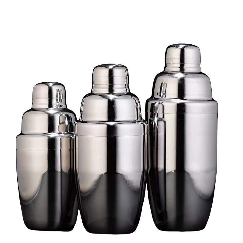 250/350/550ml Stainless Steel Cocktail Boston Bar Shaker Bar Wine Bar Tool