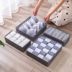 Socks Organizer Underwear Bra Storage Box Cabinet Drawer Organizer For Clothes Ties Wardrobe Foldable Storage Box Case