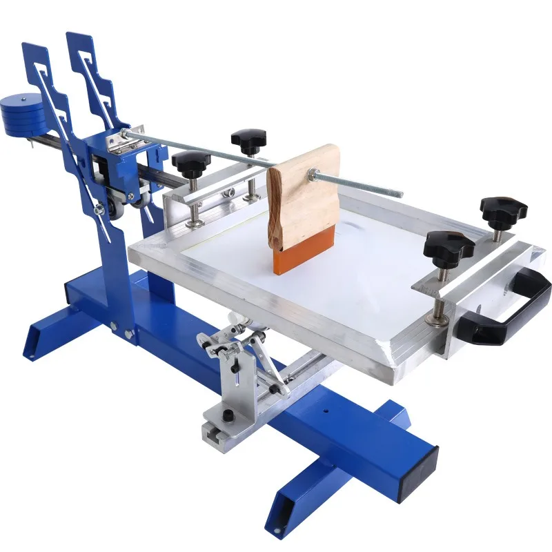 Manual Curved Screen Printing Machine Milk Tea Cup Cylinder Paper Cup Screen Printing Machine