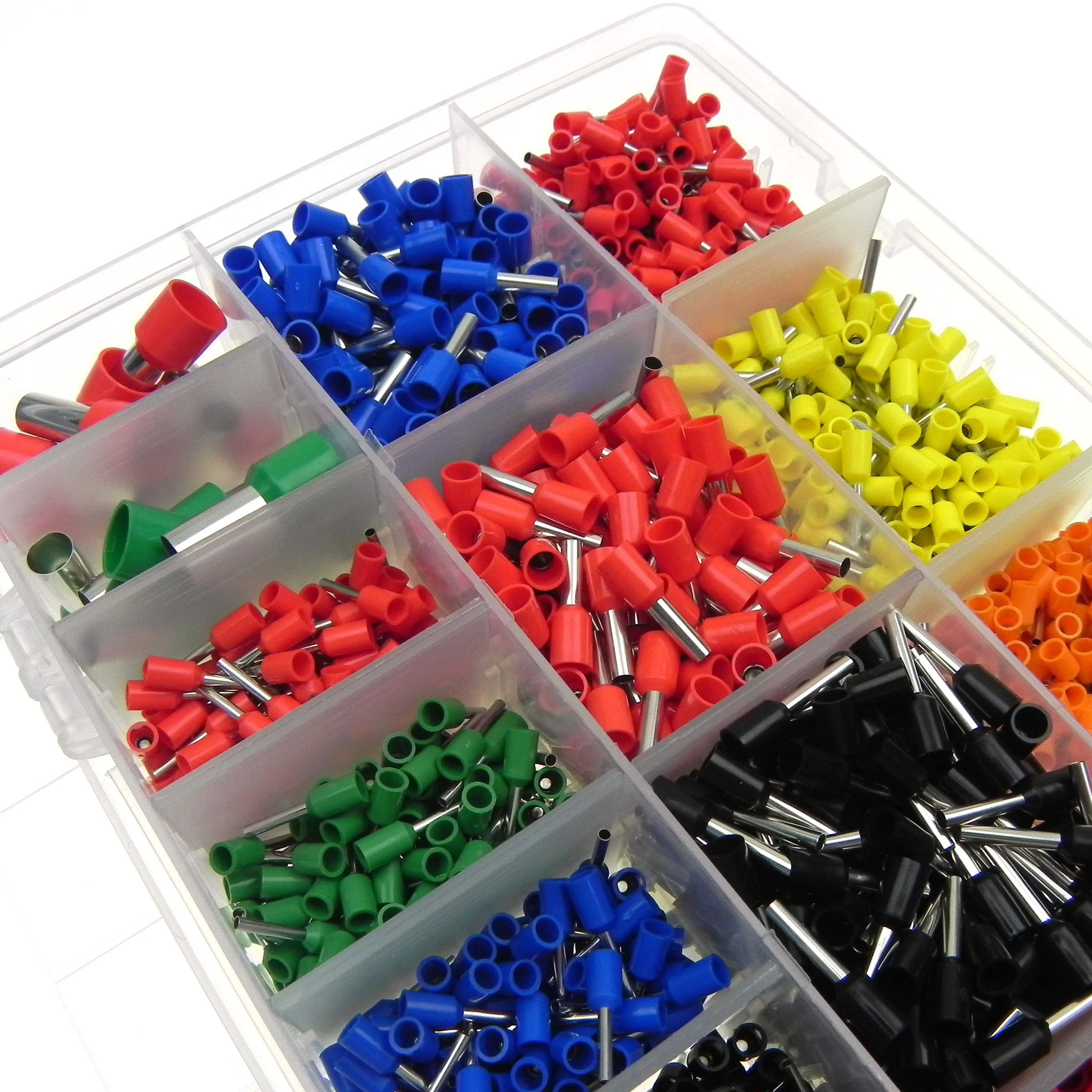 2120pcs/lot Insulated Cord Pin End Terminal Ferrules Kit Set Wire Copper Crimp Connector Free Shipping