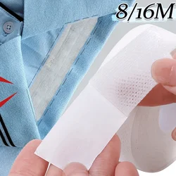 8/16M Disposable Self-Adhesive Collar sticker Women Men Absorbent Anti-dirt T-shirt Collar Sticker Protector Neck Liner Pads