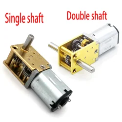 Micro Mini N20 Gear Motor DC 3V 6V 12V 4-381RPM High Torque Metal Electric Gear Reduction Motor Slow Speed Gear Motor Gearbox