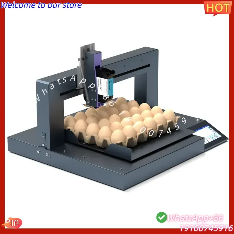 

2026Hot Single Head Screen Model Auto Inkjet Printer for Label Expiry Date Stamp Inkjet Logo Barcode Printing Coding