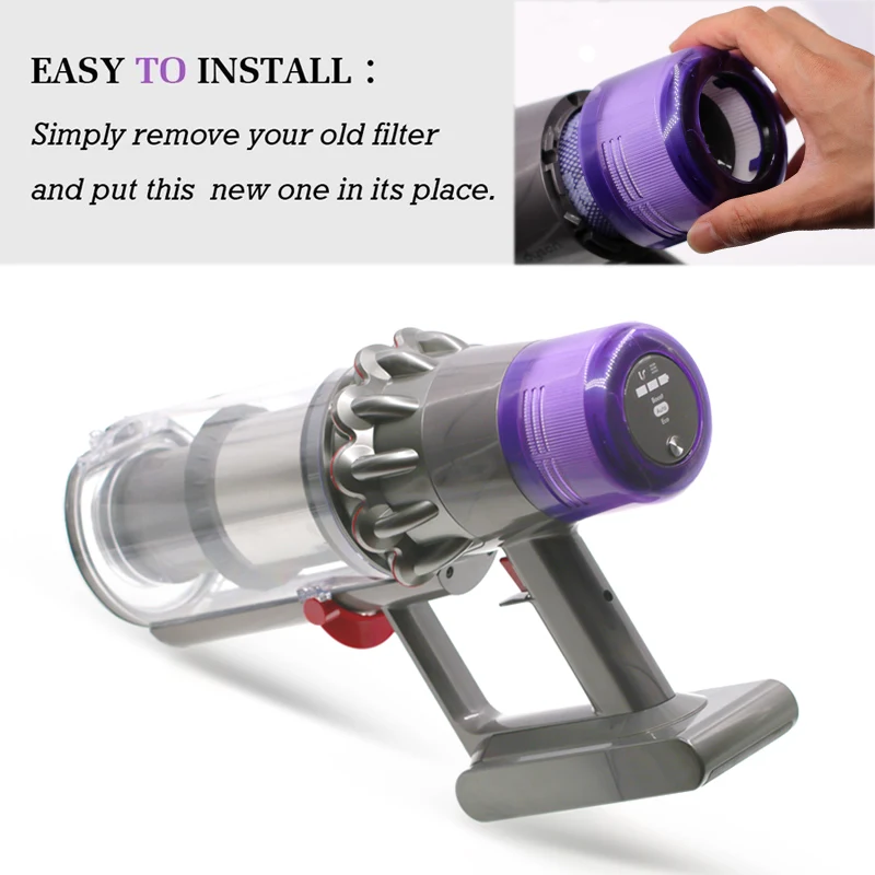 Dla Dyson V11 Sv14 filtr HEPA akcesoria do odkurzacza spalin HEPA filtr siatkowy