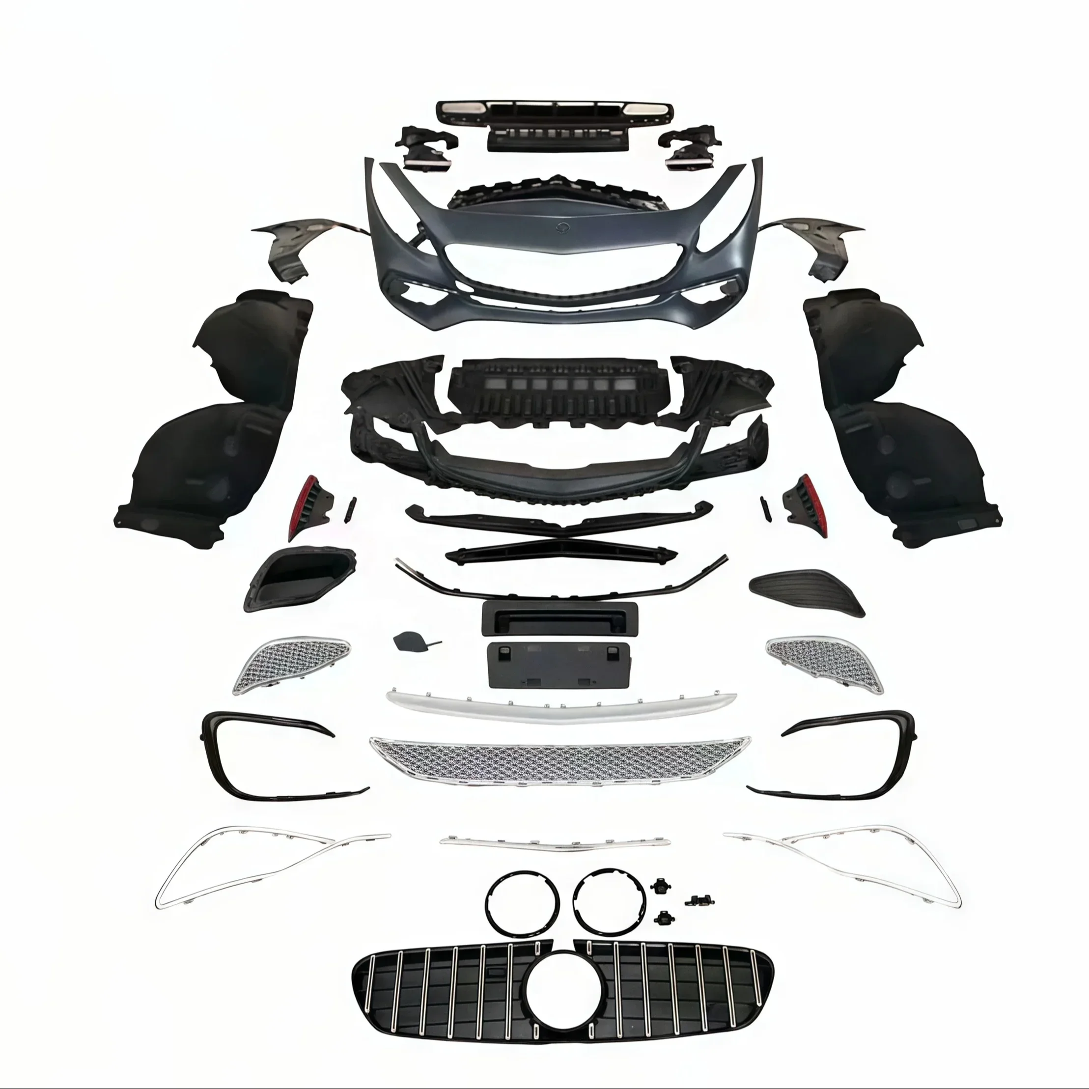 

Full S65 Body Kit for Mercedes Benz C217 S Coupe Class A217 Convertible S Class Upgrade To S65 AMG Style Bodykit