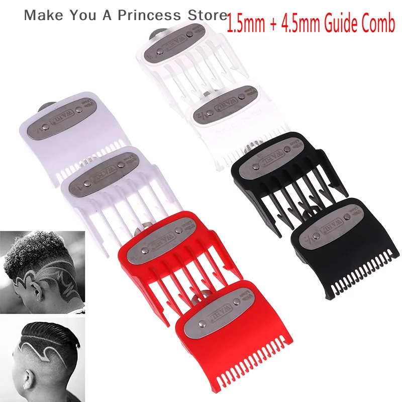 

Professional Hair Clipper Guards Guide Combs Trimmer Cutting Guides Universal Styling Tool Attachment Trimmer Limit Comb 1.5-9mm
