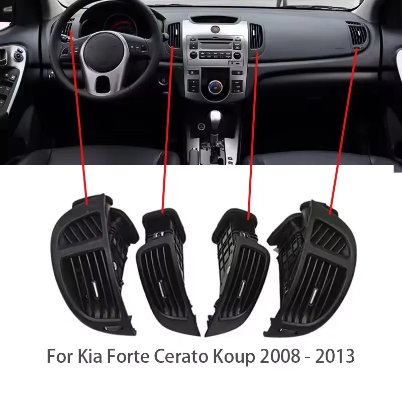 conditioning A/C air outlet on both sides of the front air outlet center LH RH For FORTE CERATO 2008-2013