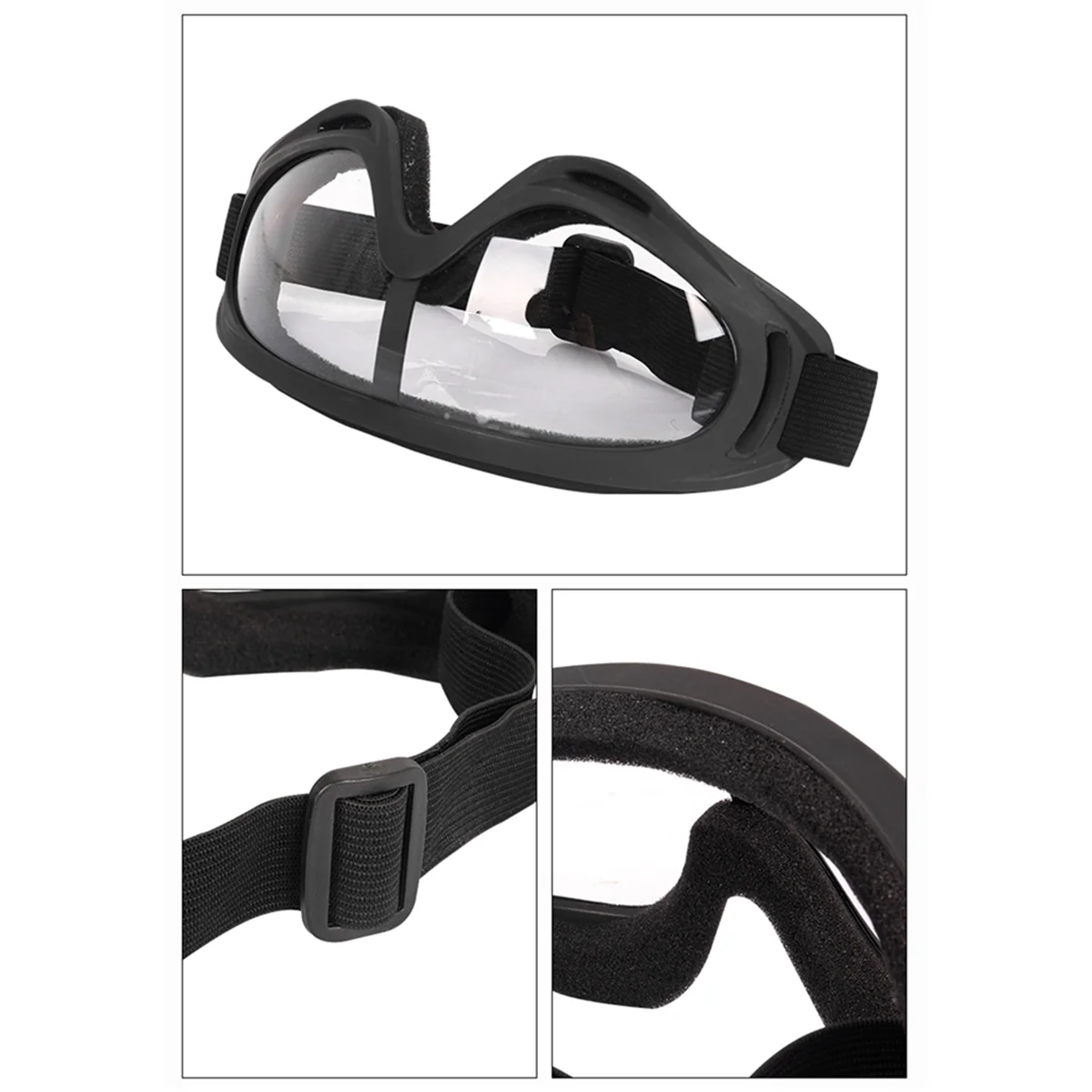 A72Z 2pcs Goggles Outdoor Sport Glasses Game Clear Goggles