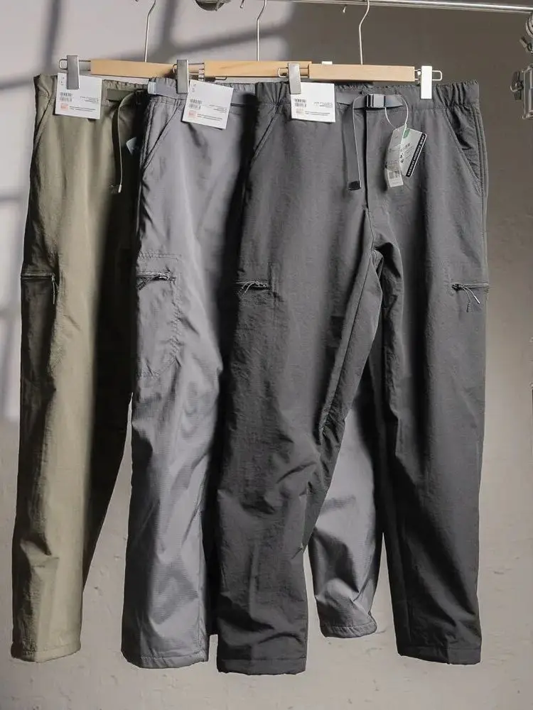 

Warm Fce Lined Casual Pants Straight Leg Outdoor Workwear Trousers for Men And Women Autumn Winter New Sle 480954