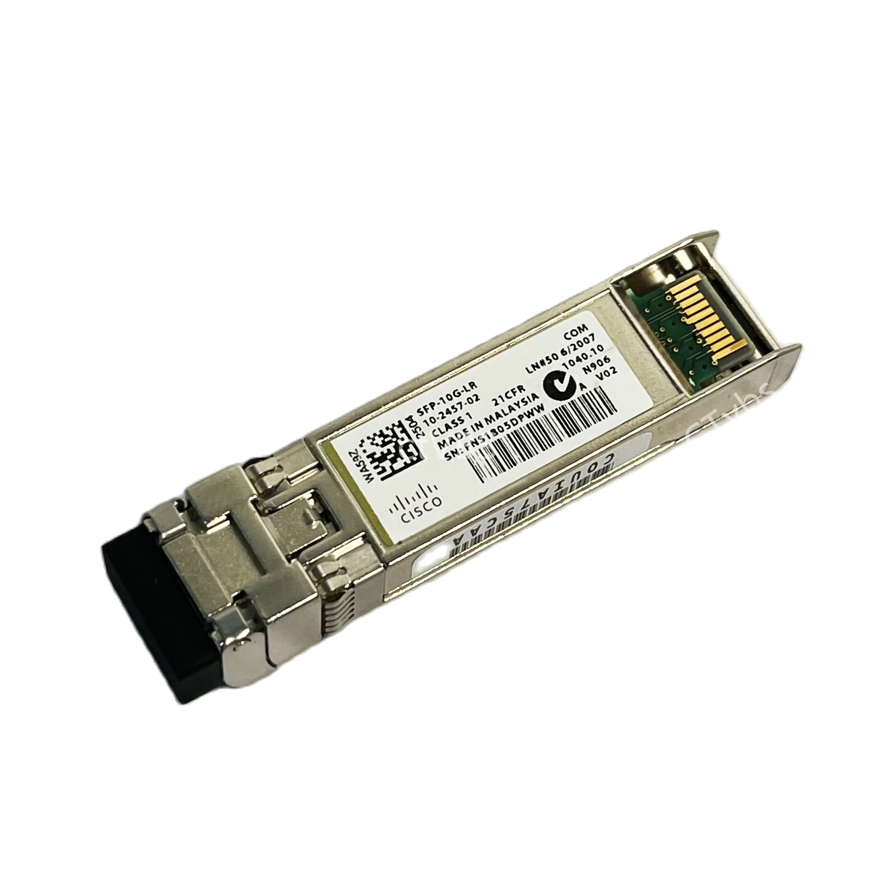 SFP-10G-LR Single Mode SMF CISCO Original 10-2457-02 1310nm 10km Fiber Optic Transceiver Module