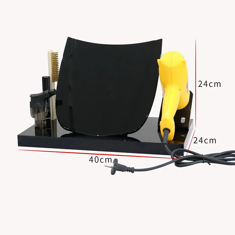 Complete PPF Demo Kit with Display Stand -All-in-One Set Includes Test Hood, Lighter&Copper Brush for Scratch Resistance MO-648B