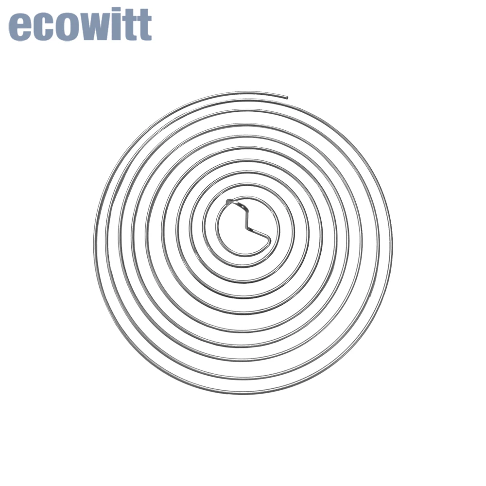 Ecowitt FILTRO DE manómetro de lluvia de acero inoxidable, accesorios reemplazables para WH40 WS69 (solo filtro)