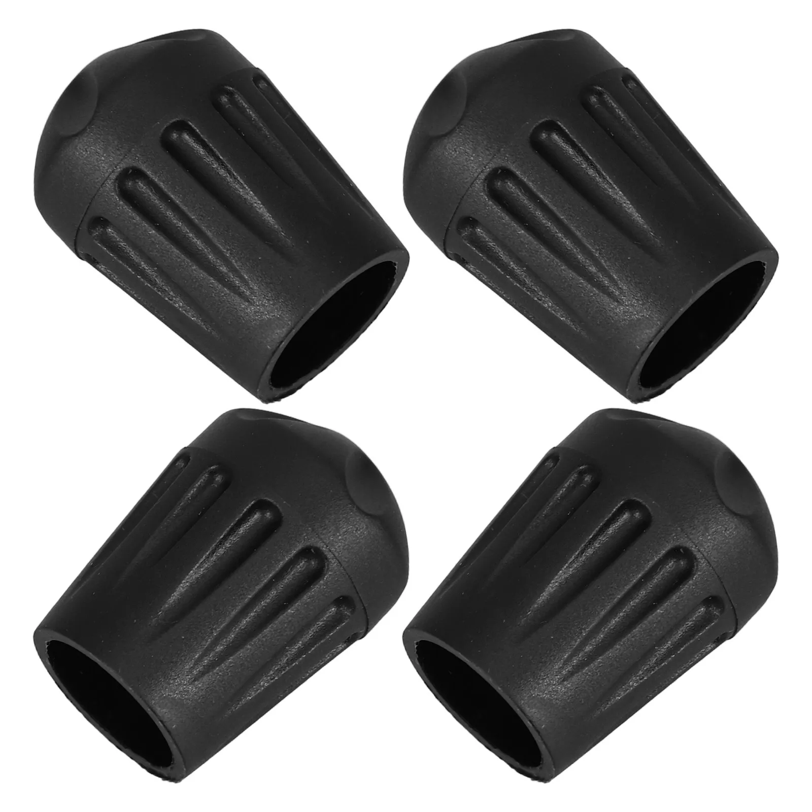 4Pcs Folding Chair Leg Protectors Thick Wear Resistant Moon Chair Foot Cover Anti Slip Replacement Caps for Camping Outdoor Lawn view 6