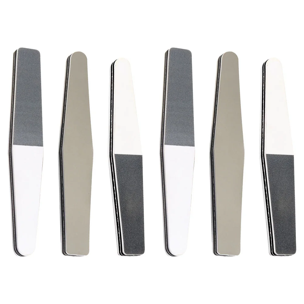 6 قطعة ملف إسفنجي تلميع بار أداة إصلاح مانيكير لتشكيل خفيفة الوزن المحمولة استخدام مسمار الفن لوازم أدوات صالون الأظافر