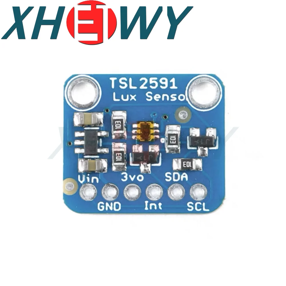 TSL2591 IIC I2C Light Sensor Breakout Module High Dynamic Range Digital Board TSL25911FN 3.3V 5V Diy Electronic