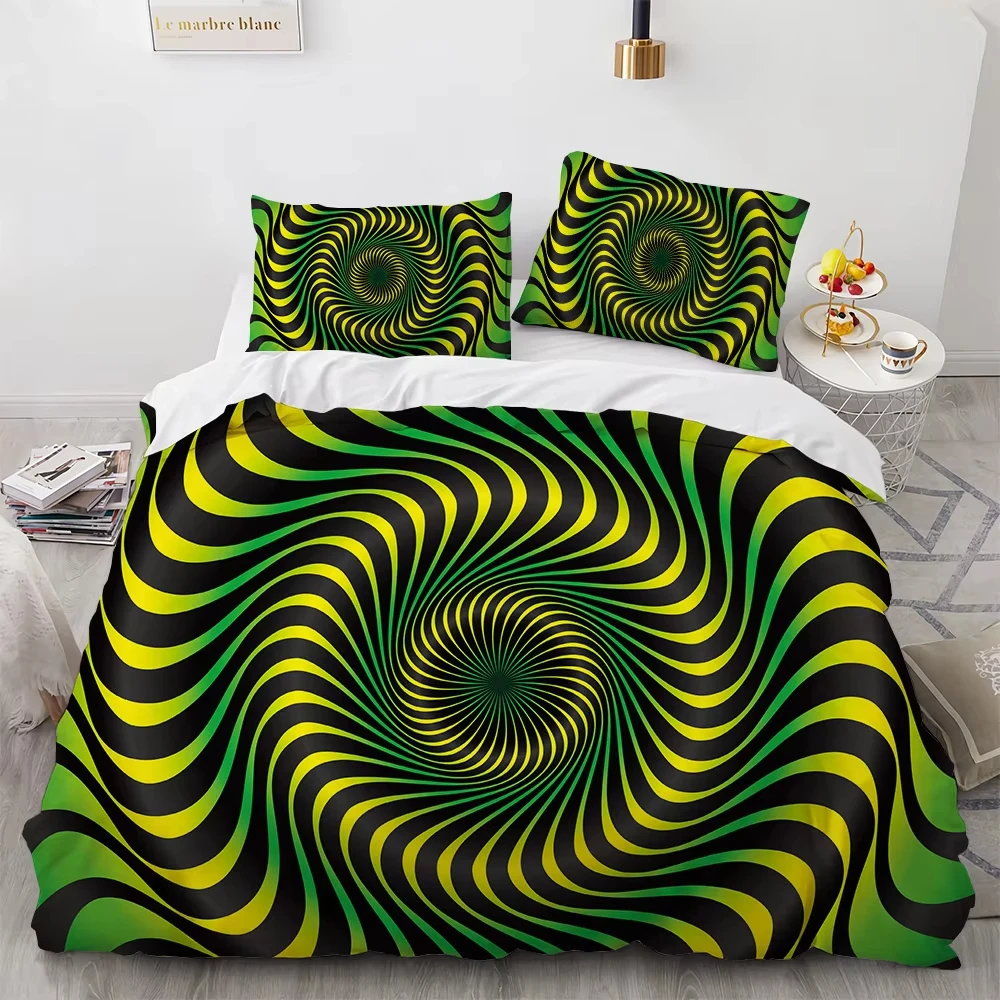 Swirls Duvet Cover Twin King Size For Boys Girls Modern Abstract Geometric Bedding Set Soft Minimalist Neutral Comforter Cover