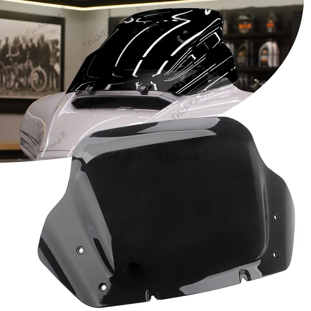 

Windscreen Windshield 14" Fits For Harley Cvo/Se Street Glide Flhxse Flhx/I Flhxu High Quality Abs Plastic Black Wind Deflectors